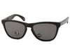Image 1 for Oakley Frogskins Sunglasses (Polished Black) (Prizm Black Iridium Lens)