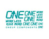 Related: OneUp Components Decal Kit (Turquoise)