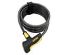 Onguard Doberman Cable Lock with Key (Gray/Black/Yellow) (6' x 10mm)