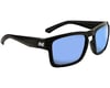 Image 1 for Optic Nerve Vettron Sunglasses (Matte Black) (Smoke Ice Blue Mirror Lens)