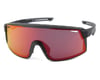 Image 1 for Optic Nerve Fixie Max Sunglasses (Matte Black/Aluminum) (Brown/Red Mirror Lens)