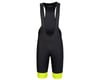 Image 1 for Pearl Izumi Attack Bib Shorts (Black/Screaming Yellow) (L)