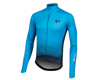 Image 1 for Pearl Izumi Elite Pursuit Thermal Graphic Jersey (Atomic Blue Diffuse)