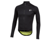 Image 1 for Pearl Izumi PRO Pursuit Long Sleeve Wind Jersey (Black/Screaming Yellow)
