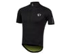 Image 1 for Pearl Izumi PRO Pursuit Wind Short Sleeve Jersey (Black/Screaming Yellow)