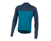 Image 1 for Pearl Izumi Quest Long Sleeve Jersey (Navy/Teal)