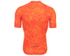 Image 2 for Pearl Izumi Men's Interval Short Sleeve Jersey (Solar Flare Hatch Palm) (XL)
