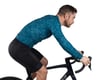 Image 5 for Pearl Izumi Men's Attack Long Sleeve Jersey (Ocean Blue Hatch Palm)