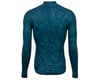 Image 7 for Pearl Izumi Men's Attack Long Sleeve Jersey (Ocean Blue Hatch Palm)