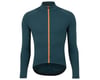 Image 1 for Pearl Izumi Men's Attack Thermal Long Sleeve Jersey (Dark Spruce/Sunfire)