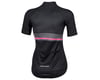 Image 2 for Pearl Izumi Women's Elite Pursuit Short Sleeve Jersey (Black/Smoked Pearl Flux) (L)