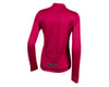 Image 2 for Pearl Izumi Women’s PRO Merino Thermal Long Sleeve Jersey (Beet Red) (XS)