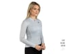 Image 1 for Pearl Izumi Women's Attack Long Sleeve Jersey (Cloud Grey Stamp) (L)