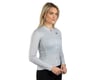 Image 3 for Pearl Izumi Women's Attack Long Sleeve Jersey (Cloud Grey Stamp) (XS)
