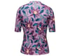 Image 2 for Pearl iZUMi Women's Attack Short Sleeve Jersey (Dark Violet Bloom) (S)