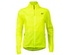 Image 1 for Pearl Izumi Women's Quest Barrier Convertible Jacket (Screaming Yellow/Turbulence) (S)