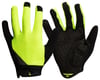 Image 1 for Pearl Izumi Elite Gel Full Finger Gloves (Screaming Yellow)