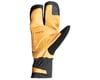Image 2 for Pearl Izumi AmFIB Lobster Gel Gloves (Black/Dark Tan) (S)