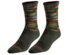 Pearl Izumi Merino Wool Tall Socks (Forest Upland Dash) (M)