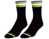 Pearl Izumi Flash Reflective Socks (Black/Screaming Yellow) (M)