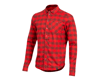 Image 1 for Pearl Izumi Rove Long Sleeve Shirt (Torch Red/Russet Plaid)