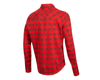 Image 2 for Pearl Izumi Rove Long Sleeve Shirt (Torch Red/Russet Plaid)