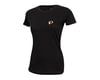 Image 1 for Pearl Izumi Women's Organic Cotton Crewneck T-Shirt (Sunset Wheel Black)