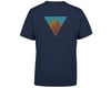 Image 2 for PNW Components Triangle Mountain T-Shirt (Ocean)