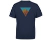 Image 2 for PNW Components Triangle Mountain T-Shirt (Ocean) (XS)