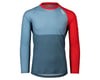 Image 1 for POC Pure Long Sleeve Mountain Jersey (Calcite Blue/Prismane Red)