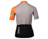Image 2 for POC Women's Essential Road Short Sleeve Jersey (Granite Grey/Zink Orange)