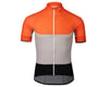 Image 1 for POC Essential Road Light Short Sleeve Jersey (Granite Grey/Zink Orange)
