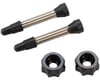 Related: Problem Solvers Super P-Nuts Tubeless Kit (Black/Silver)
