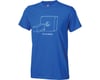 Image 1 for Problem Solvers Square Peg T-Shirt: Blue SM