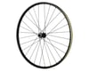 Image 1 for Quality Wheels Value Double Wall Disc/Rim Brake Front Wheel (Black) (12 x 100mm) (700c)