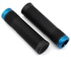 Image 1 for Race Face Chester Lock-On Grips (Black/Turquoise) (34mm)
