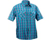 Image 1 for Race Face Shop Men's Shirt (Blue Plaid) (L)