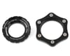 Image 1 for Reverse Components Centerlock to 6-Bolt Rotor Adapter (Black)