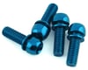 Image 1 for Reverse Components Disc Brake Caliper Bolts (Blue) (M6 x 18) (4)