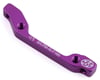Image 1 for Reverse Components Disc Brake Adapters (Purple) (IS Mount) (160mm Front, 140mm Rear)