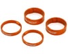 Image 1 for Reverse Components Ultralight Headset Spacer Set (Orange) (4)