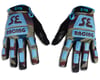 Image 1 for SE Racing Retro Gloves (Camo / SE Blue) (S)