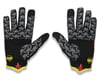 Image 2 for SE Racing Retro Gloves (Red Camo / Yellow) (Youth L)