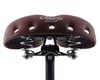 Image 3 for Serfas Classic Cruiser Saddle (Brown) (Steel Rails)