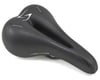 Image 1 for Serfas Element Dual Density Women's Cutout Comfort Saddle (Black) (Steel Rails) (171mm)