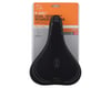 Image 5 for Serfas E-Gel Dual Density Women's Comfort Saddle (Black) (Steel Rails) (178mm)