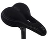 Image 1 for Serfas E-Gel Hybrid Saddle (Black) (Steel Rails) (Lycra Cover)