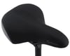 Image 1 for Serfas Tailbones Comfort Hybrid Saddle (Black) (Steel Rails) (Vinyl Cover)