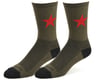 Sockguy 6" Wool Socks (Red Star) (L/XL)
