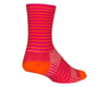Image 2 for Sockguy 6" SGX Socks (Pink Stripes) (S/M)